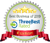 Logo Recognizing James E. Short, Plc's affiliation with Best Business 2019