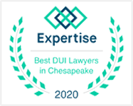 Logo Recognizing James E. Short, Plc's affiliation with Best DUI Chesapeake 2020