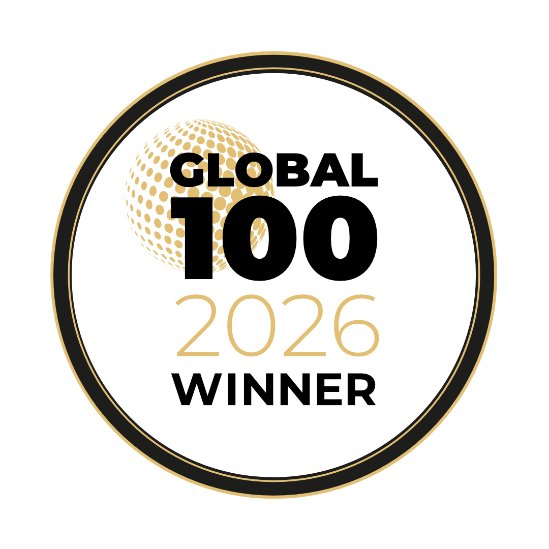 Logo Recognizing James E. Short, Plc's affiliation with global 100