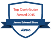 Logo Recognizing James E. Short, Plc's affiliation with Top Contributor 2013